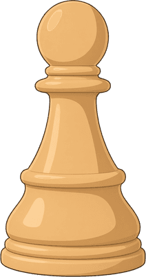 Chess pawn figure