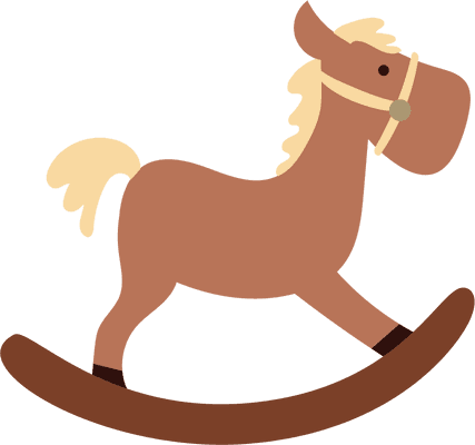 Rocking horse figure