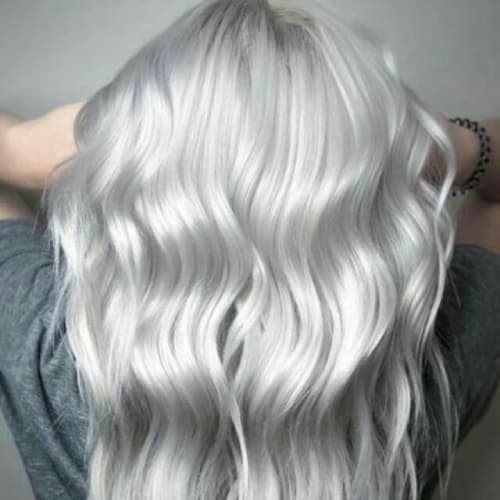 Dye My Hair Crystal White