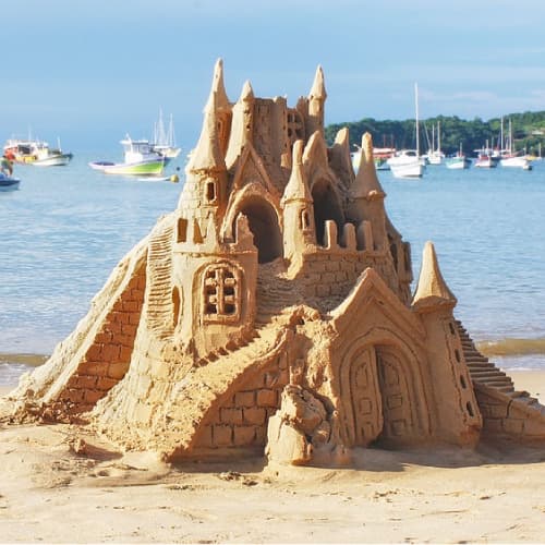 Build a big Sandcastle