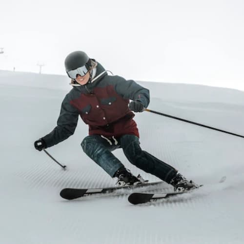 Go skiing