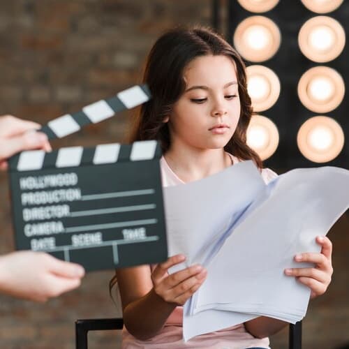 Play in a movie